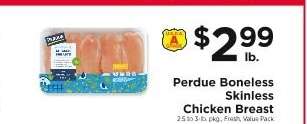Perdue Boneless Skinless Chicken Breast