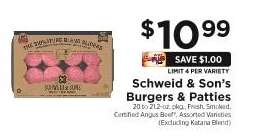 Schweid & Son’s Burgers & Patties