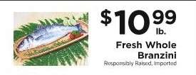 Fresh Whole Branzini