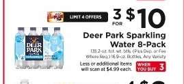Deer Park Sparkling Water 8-Pack