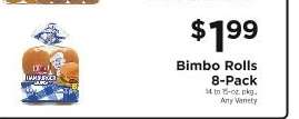 Bimbo Rolls 8-Pack