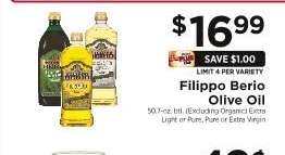 Filippo Berio Olive Oil