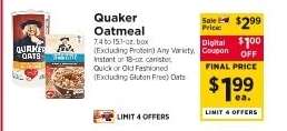 Quaker Oatmeal