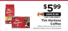 Tim Hortons Coffee