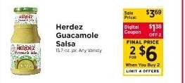 Herdez Guacamole Salsa