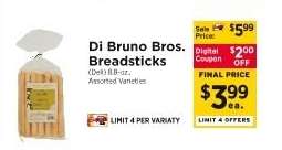 Di Bruno Bros. Breadsticks