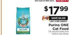 Purina ONE Cat Food