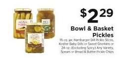 Bowl & Basket Pickles