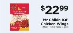 Mr Chikin IQF Chicken Wings