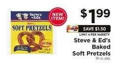 Steve & Ed's Baked Soft Pretzels
