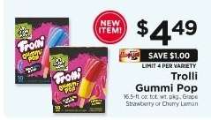 Trolli Gummi Pop
