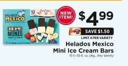 Helados Mexico Mini Ice Cream Bars