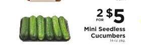 Mini Seedless Cucumbers