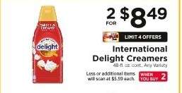 International Delight Creamers