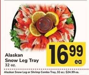 Alaskan Snow Leg Tray