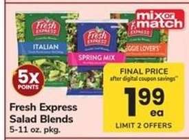Fresh Express Salad Blends