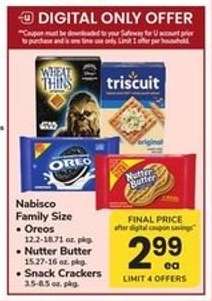 Nabisco Family Size