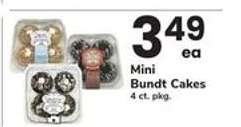 Mini Bundt Cakes