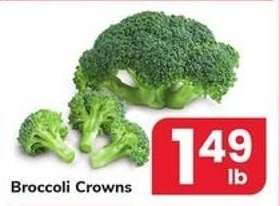 Broccoli Crowns