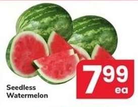 Seedless Watermelon