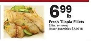 Fresh Tilapia Fillets
