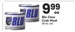 Blu Claw Crab Meat