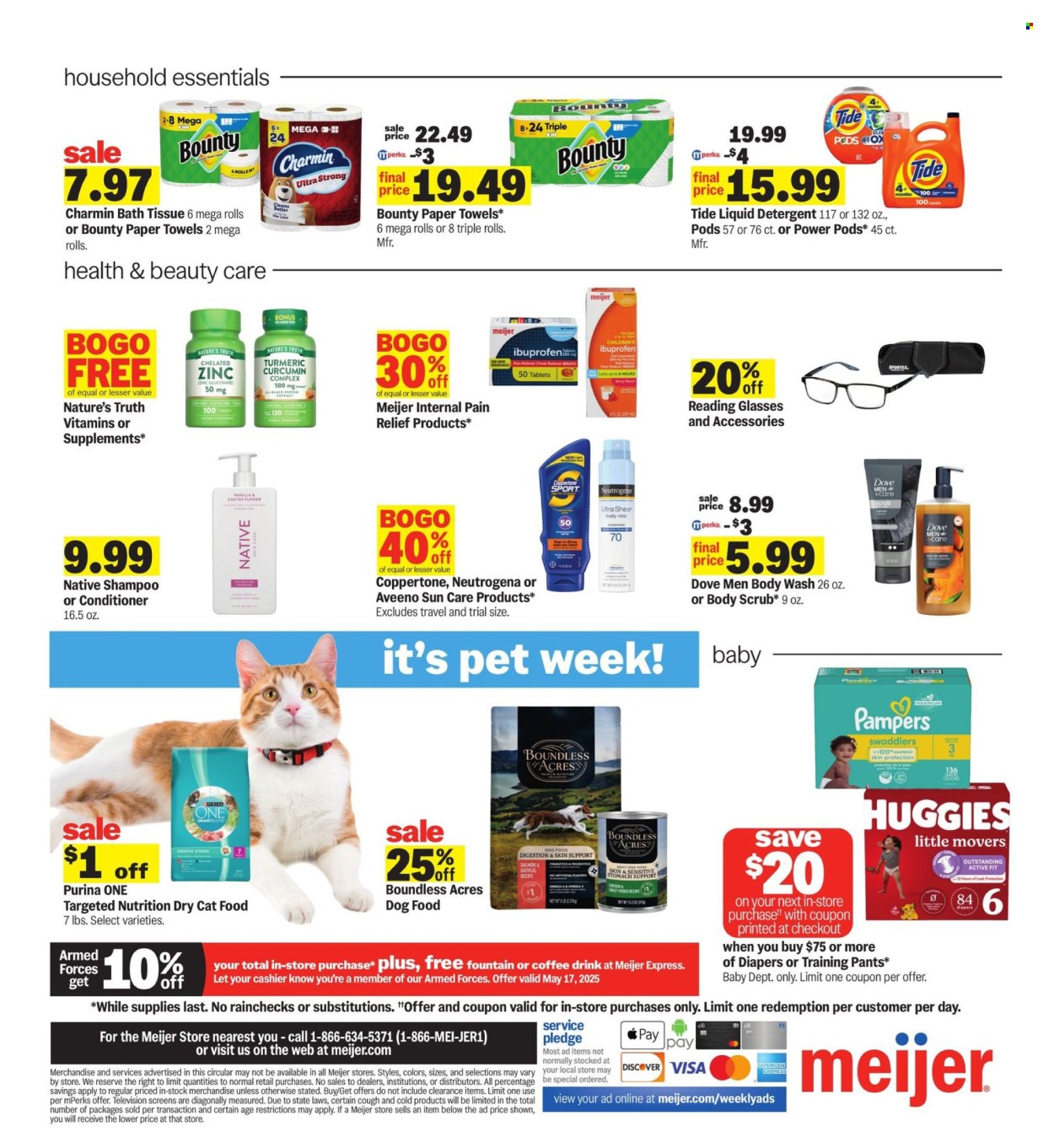 Meijer ad - 05/11/2025 - 05/17/2025. Page 1