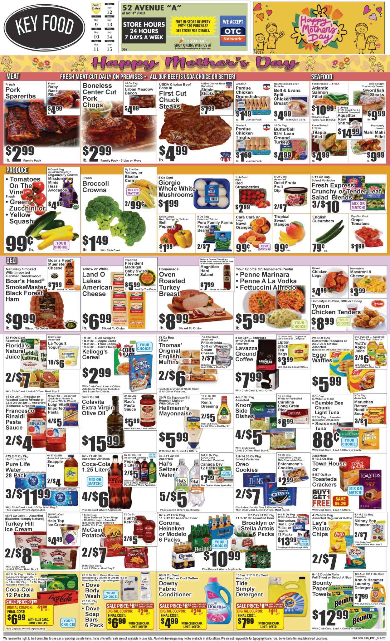 Key Food ad - 05/09/2025 - 05/15/2025. Page 1