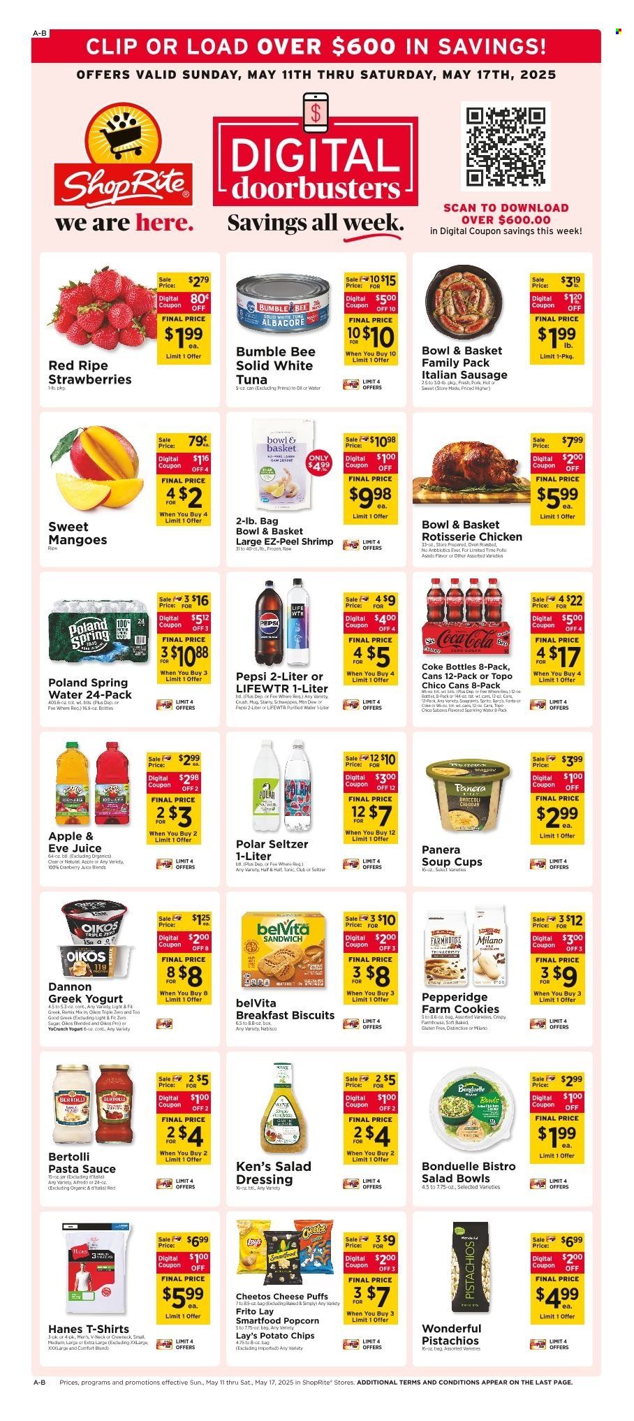 ShopRite ad - 05/11/2025 - 05/17/2025. Page 1