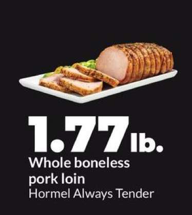 Whole Boneless Pork Loin