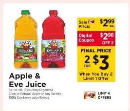 Apple & Eve Juice