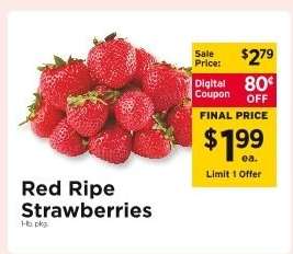 Red Ripe Strawberries