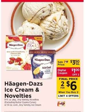 Häagen-Dazs Ice Cream & Novelties