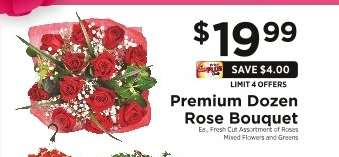 Premium Dozen Rose Bouquet