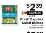 Fresh Express Salad Blends