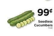 Seedless Cucumbers