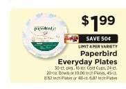 Paperbird Everyday Plates