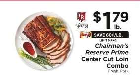 Chairman's Reserve Prime Center Cut Loin Combo