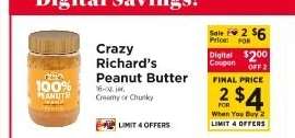 Crazy Richard’s Peanut Butter