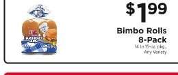Bimbo Rolls 8-Pack