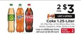 Coke 1.25-Liter