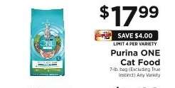 Purina ONE Cat Food