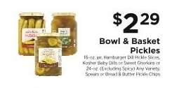 Bowl & Basket Pickles