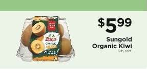 Zespri Organic Kiwi