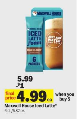 Maxwell House Iced Latte