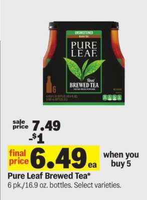 Pure Leaf Brewed Tea