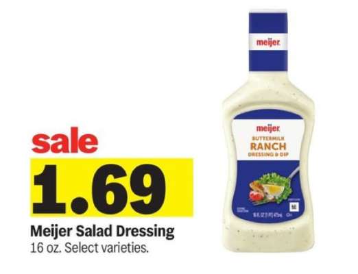 Meijer Salad Dressing