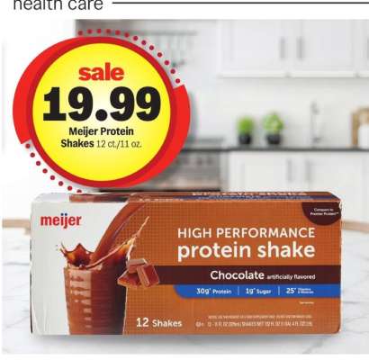 Meijer Protein Shakes*