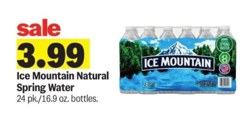 Ice Mountain Natural Spring Water