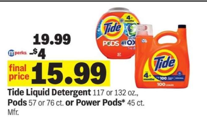 Tide Liquid Detergent